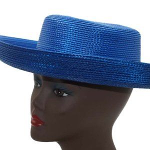 (JS1003 - Royal) PP Plain Church Hat